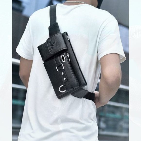 New Basic Waist Bag Black 123